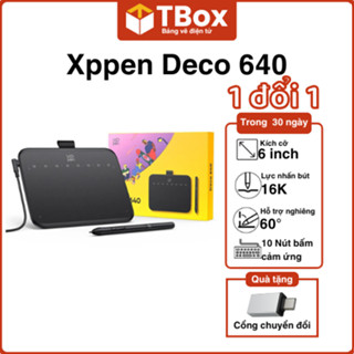 【HÀNG CHÍNH HÃNG Bảng Vẽ Điện Tử Xppen Deco 640 Vẽ Đồ Họa Bảng Viết Ghi Chú Bảng Viết Dạy Học Online