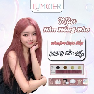Thuốc nhuộm tóc Nâu Hồng Đào tại nhà chính hãng Lumcher LC14