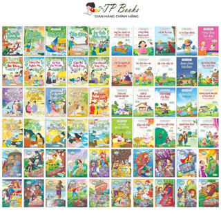 Sách - Bộ 60 Truyện Song Ngữ Anh Việt Cho Bé - Truyện Cổ Tích Thế Giới - Việt Nam - Truyện Thiếu Nhi