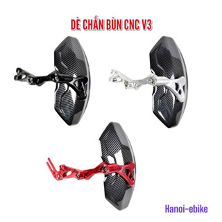 Dè chắn bùn vân carbon v3 CNC loại xịn cho xe điện ko kèm lục giác