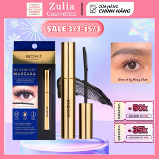 Mascara Chuốt Mi Browit Nongchat Dày Và Mi Không Lem Chuyên Makeup