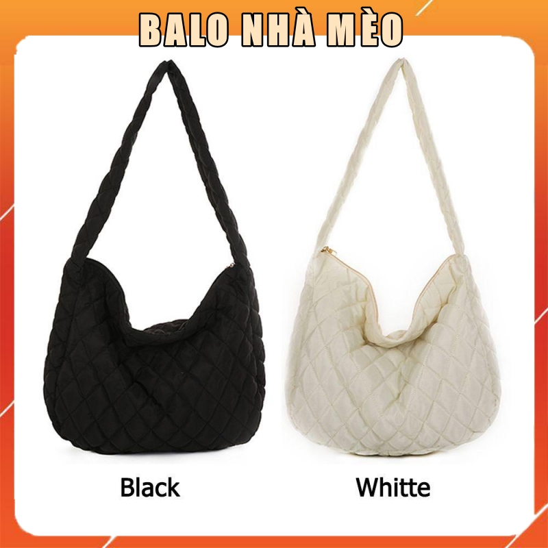 TÚI TOTE ĐEO VAI CHẦN BÔNG UNISEX ULZZANG HÀN QUỐC - BALONHAMEO