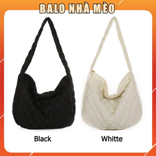 TÚI TOTE ĐEO VAI CHẦN BÔNG UNISEX ULZZANG HÀN QUỐC - BALONHAMEO