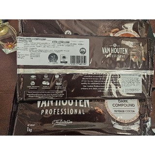 INTENSE DARK COMPOUND - SOCOLA ĐEN KHỐI 1KG VANHOUSTEN