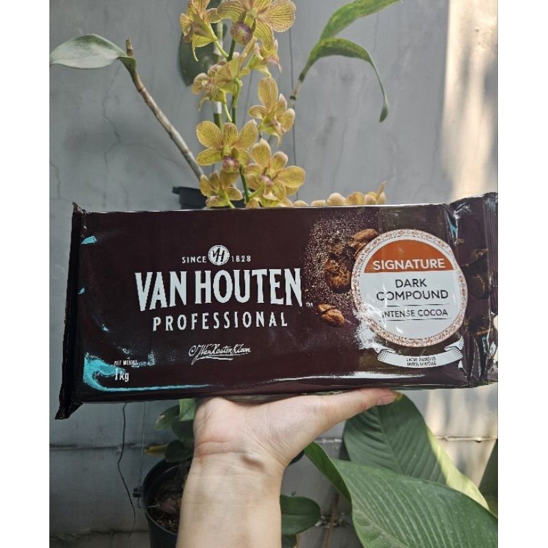 INTENSE DARK COMPOUND - SOCOLA ĐEN KHỐI 1KG VANHOUSTEN