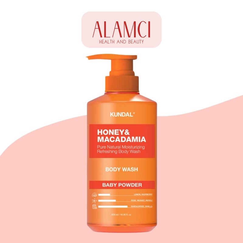Sữa Tắm KUNDAL Honey & Macadamia Body Wash 500ml
