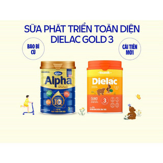 Sữa bột Vinamilk Dielac Alpha Gold 2 800g