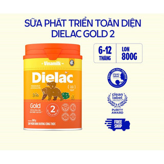 Sữa bột Vinamilk Dielac Alpha Gold 2 800g