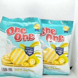 Bánh Gạo One One Vị Sữa Ngô Bịch 120g