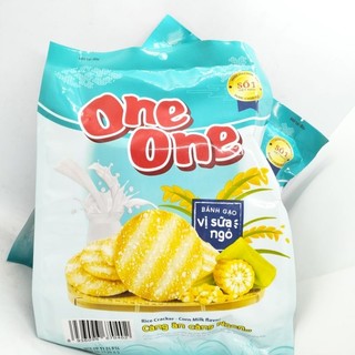  Bánh Gạo One One Vị Sữa Ngô Bịch 120g 