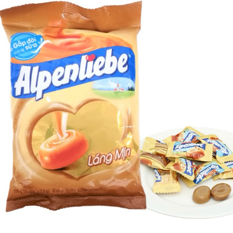 Kẹo béo alpenlibe gói nhỏ