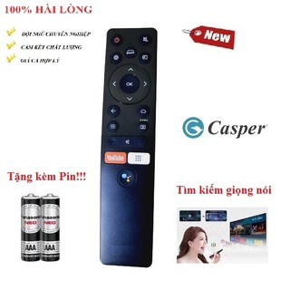  HÀNG LOẠI XỊN  Remote Điều khiển TV Casper CONG giọng nói- Hàng mới 100% Tặng Pin_MẪU 1 