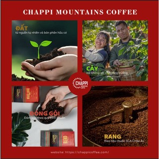 CÀ PHÊ HẠT BLEND HÒA QUYỆN (vị pha trộn đậm đắng và thơm của Robusta và Arabica)