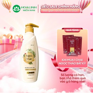 {MỚI} Sữa tắm dược liệu Ngọc Thảo - Chăm sóc chuyên sâu 500ml