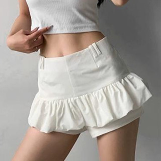 Quần Giả Váy Nữ, Quần Váy Ngắn Dáng Xoè Cạp Cao Thời Trang Hè Dành Cho Nữ