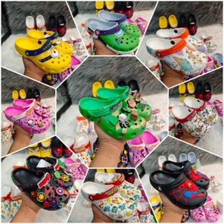  Dép Cross cho bé trai bé gái Sục Cartoon Dễ Thương Sục,êm chân và thời trang cho bé từ  1 đến 9 tuổi 