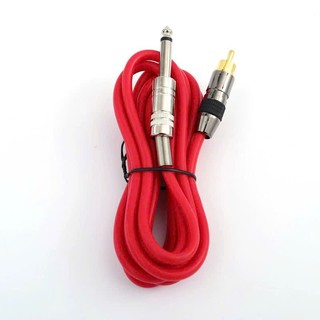 Dây máy xăm đầu RCA thẳng, dây máy xăm tốt, dụng cụ xăm hình Tattoo.