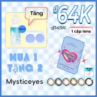[mua 1 tặng 2 0độ]kính áp tròng cận nâu lens đen lens cận blue kính màu xám lens mắt xanh lens giãn tròng to 14.5mm lens