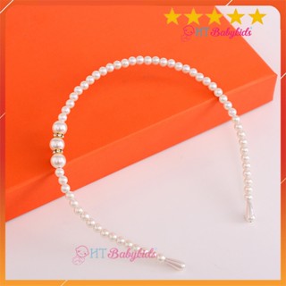 Băng Đô Cài Tóc Đính Ngọc Trai Đáng Yêu Dành Cho Bé Gái