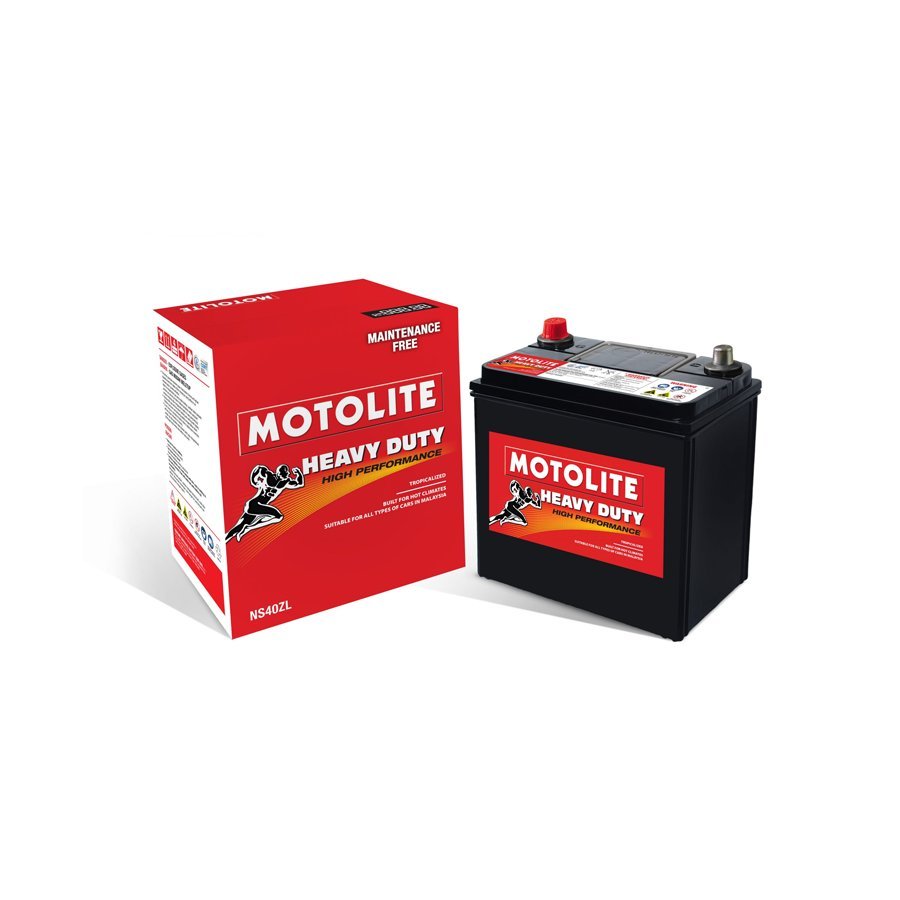 Bình Ắc Quy MOTOLITE NS40ZL 12V-40Ah