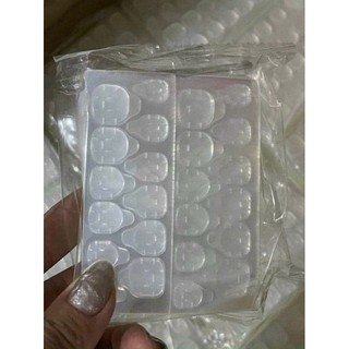 keo silicon miếng dán móng tay, keo dán móng tay giả,  miếng keo dán móng