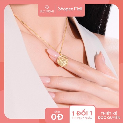 Mặt Dây Chuyền Kim Cát Ngọ Vàng 14k MDZ047 Huy Thanh Jewelry