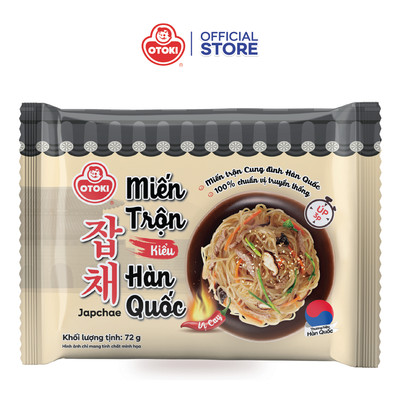 Combo 5 Gói Miến trộn kiểu Hàn Quốc Japchae Otoki vị cay 72g