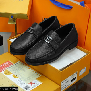 Giày Loafer Nam Da Bò Cao Cấp - Giày Công Sở Nam Quảng Châu - Giày Lười Nam  CS-0115