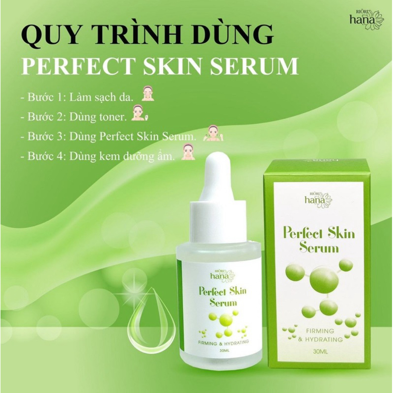 Serum dưỡng trắng da trẻ hoá Riori 30ml