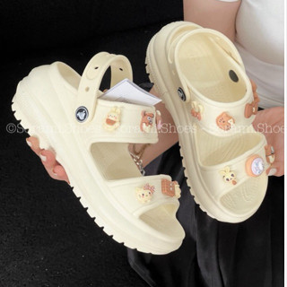 Sorami.Shoes | Dép Sandal Cross đế dày, Dép nữ êm chân kèm Stick (Form nhỏ lên 1 Size)