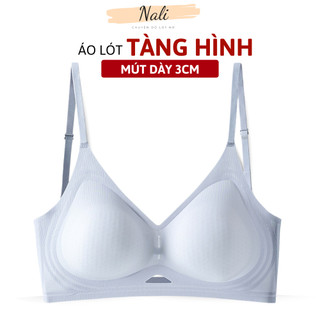  Áo Lót Su Tàng Hình Không Viền Đệm Dày 3cm Mút Mềm Mại Giúp Nâng V1 Căng Tròn NL467 