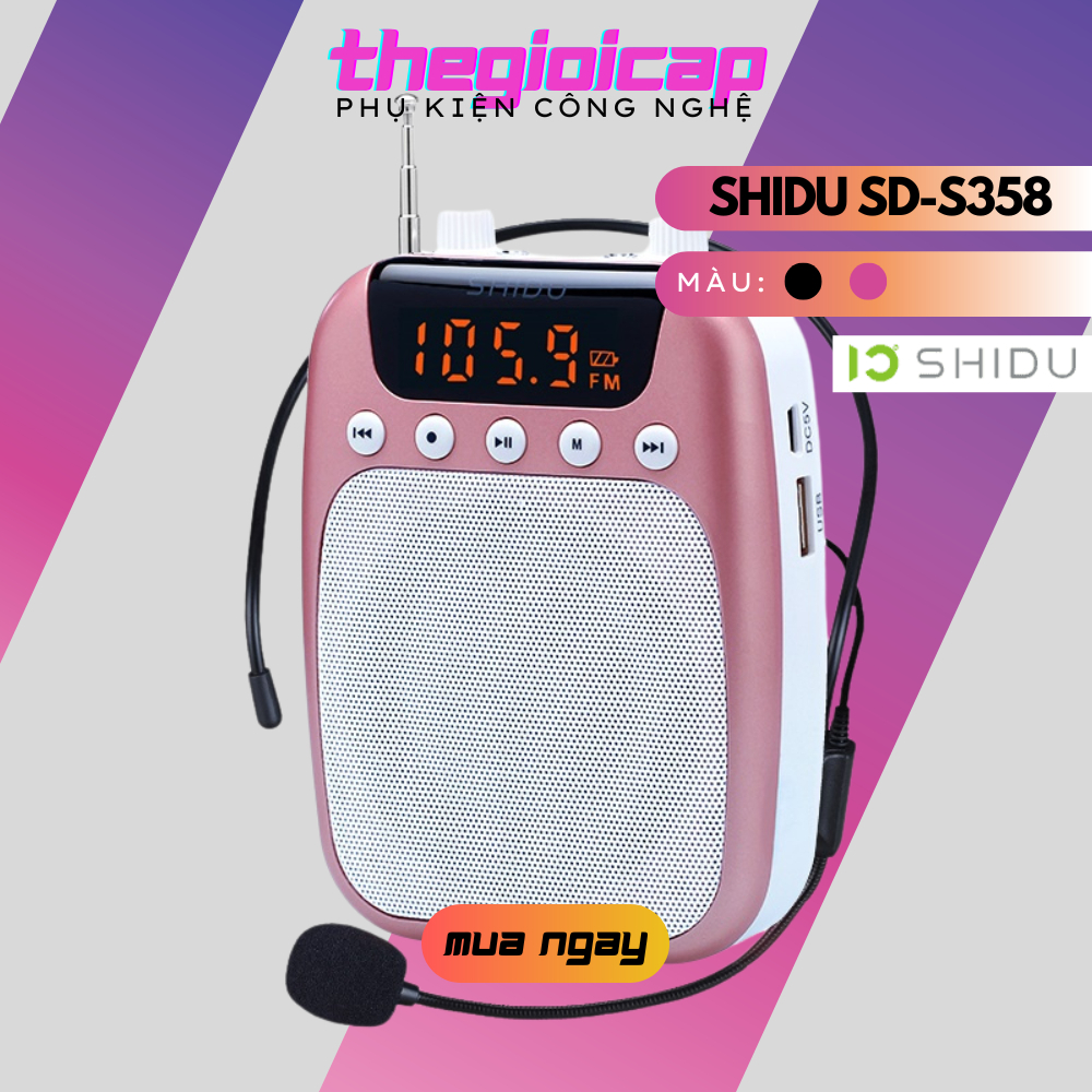 Máy Trợ Giảng Có Dây SHIDU SD-S358