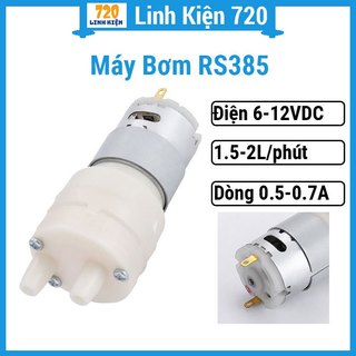 Máy bơm RS385 6-12VDC 1.5-2LMin
