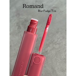 [Màu 02 Roisental] Son Kem Lì, Lên Màu Chuẩn, Mịn Môi Romand Blur Fudge Tint 5g