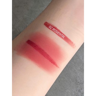 [Màu 02 Roisental] Son Kem Lì, Lên Màu Chuẩn, Mịn Môi Romand Blur Fudge Tint 5g