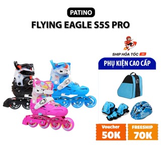 Giày patin trẻ em Centosy Flying Eagle S5S Pro chính hãng mẫu 2025 êm chân, chỉnh size