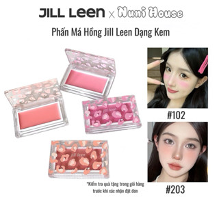 [JILL LEEN] Phấn Má Hồng Dạng Kem JILL LEEN Mướt Mịn Không Thấm Nước Lâu Trôi Làm Sáng Tone Da