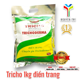 Nấm đối kháng Trichoderma Điền Trang tăng cường hệ vi sinh cho đất, cải tạo đất Gói 1Kg