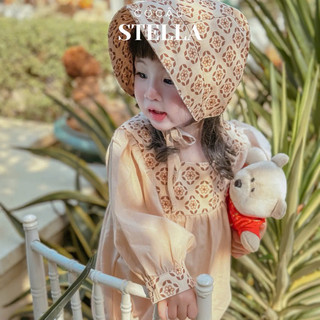 STELLA by CÔ CẬU - BỘ ĐỒ LIỀN THÂN KÈM MŨ CHO BÉ