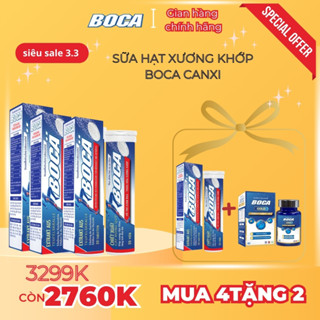 [MUA 4 HỘP TẶNG 2 ] Viên Sủi Xương Khớp BOCA Hỗ Trợ Giảm Đau Giảm Khô Khớp Hộp 20 Viên