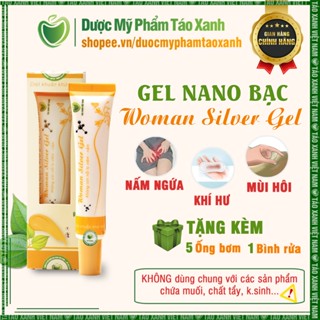 Gel nano bạc phụ khoa làm sạch, khử mùi, gel vệ sinh phụ nữ Woman Silver Gel - Táo Xanh Việt Nam