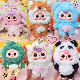  Baby Three Thỏ Thị Trấn Lily Rabbit Town gấu bông mặt vinyl tatato 