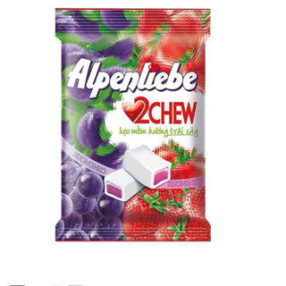  Kẹo mềm Alpenliebe 2chew Trái Cây bé 