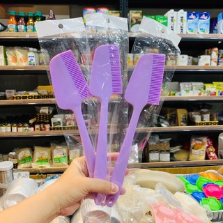 Spatula phới trộn bột, phới dẹt silicon, cây vét bột