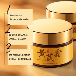 Kem sâm xóa nhăn hoàng kỳ nhân sâm Huangqi - Kem xóa nhăn chống chảy xệ, bổ sung Collagen lấy lại độ đàn hồi cho da
