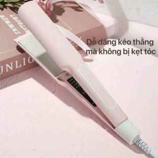  Máy duỗi tóc EJ 815 kẹp thẳng ép tóc uốn cúp làm tóc xoăn lọn đa năng 3in1 