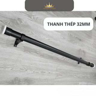 Thanh treo rèm cửa khoan tường thép 3.2mm lắp ráp gọn, vận chuyển dễ dáng không bị gẫy và trầy xước Vuaremgiasi