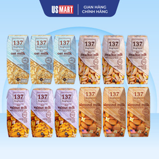 Sữa Hạt 137 Degrees Lốc 3 x 180ml Thái Lan Nhiều Vị