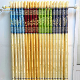  Rèm cửa sổ hoa văn thổ cẩm trang trí decor cửa chính vải treo tường phòng ngủ phòng khách cực sang VIPTC vuaremgiasi 
