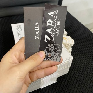 Combo 100 chiếc mác gắn quần áo, giày dép, phụ kiện, tag giấy, mác quảng châu hàng loại 1.